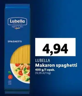 Lidl LUBELLA Makaron spaghetti 400g oferta