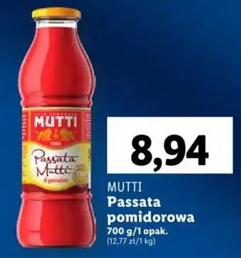 Lidl MUTTI Passata pomidorowa 700 g oferta