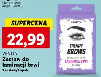 VENITA Zestaw do laminacji brwi 1 zestaw
