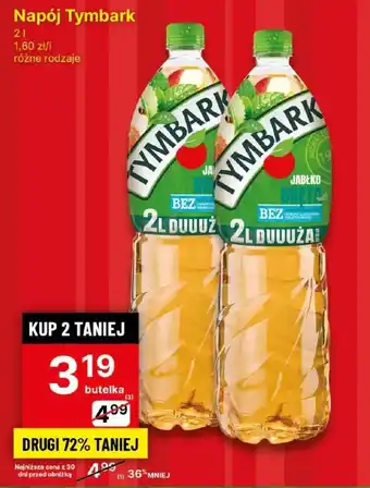 Delikatesy Centrum Napój Tymbark 2l oferta