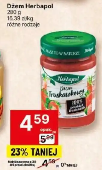 Delikatesy Centrum Dżem Herbapol 280 g oferta