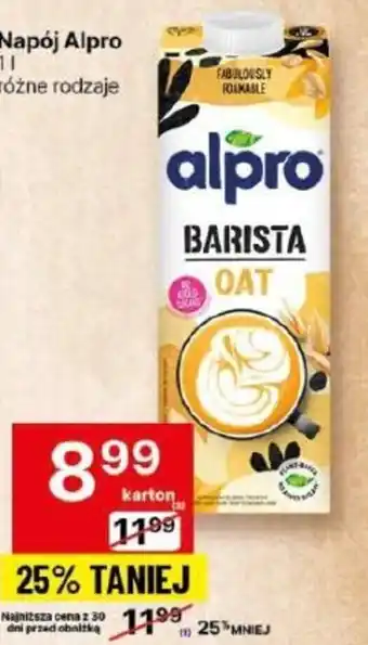 Delikatesy Centrum Napój Alpro 1l oferta
