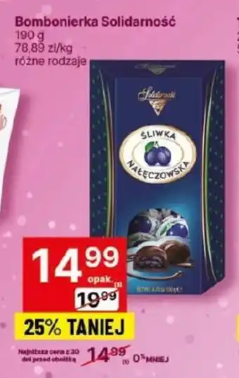 Delikatesy Centrum Bombonierka Solidarność 190 g oferta