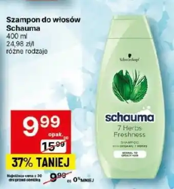 Delikatesy Centrum Szampon do włosów Schauma 400ml oferta