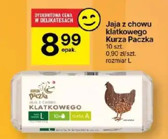 Delikatesy Centrum Jaja z chowu klatkowego Kurza Paczka 10 szt. oferta