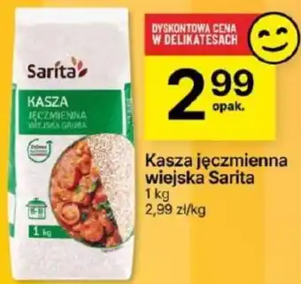 Delikatesy Centrum Kasza jęczmienna wiejska Sarita 1kg oferta