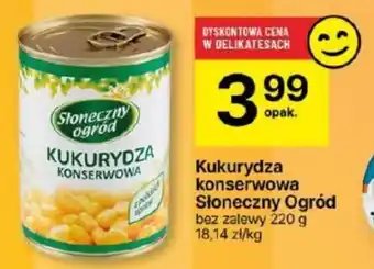 Delikatesy Centrum Kukurydza konserwowa Słoneczny Ogród 220g oferta