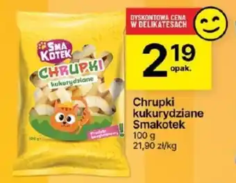 Delikatesy Centrum Chrupki kukurydziane Smakotek 100g oferta