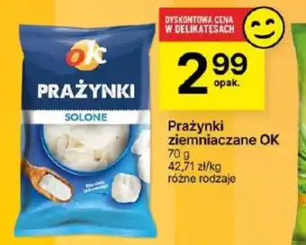 Delikatesy Centrum Prażynki ziemniaczane OK 70g oferta