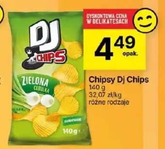 Delikatesy Centrum Chipsy Dj Chips 140 g oferta