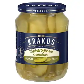 Eurocash Cash & Carry Krakus Ogórki kiszone kanapkowe 670 g oferta