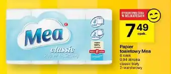 Delikatesy Centrum Papier toaletowy Mea 8 rolek oferta
