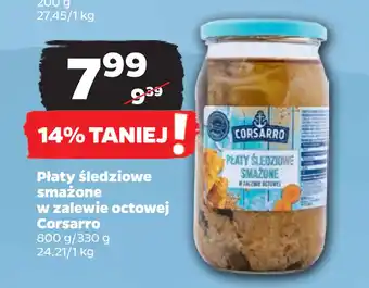 Netto Płaty śledziowe smażone w zalewie octowej Corsarro oferta