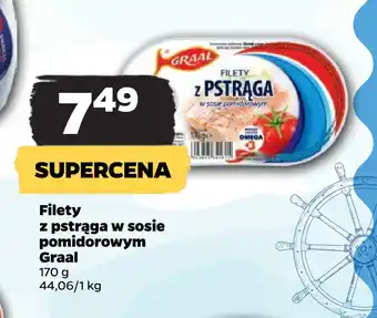 Netto Filety z pstrąga w sosie pomidorowym Graal oferta