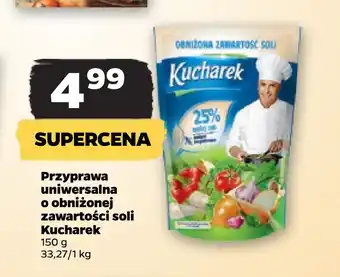 Netto Przyprawa uniwersalna o obniżonej zawartości soli Kucharek oferta