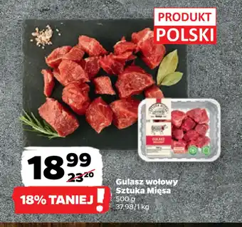 Netto Gulasz wołowy Sztuka Mięsa oferta