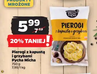 Netto Pierogi z kapustą i grzybami Pycha Micha oferta