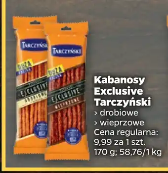 Netto Kabanosy Exclusive Tarczyński oferta