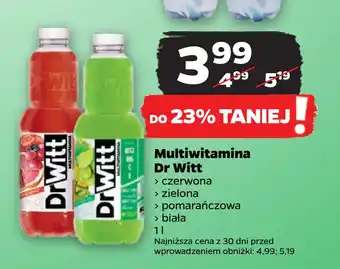 Netto Multiwitamina Dr Witt oferta
