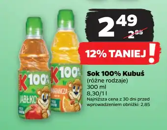 Netto Sok 100% Kubuś oferta