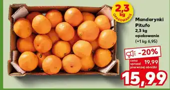 Kaufland Mandarynki Pitufo 2,3kg oferta