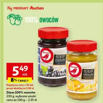 Auchan Dżem Auchan oferta