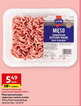 Auchan Mięso mielone Łuków oferta
