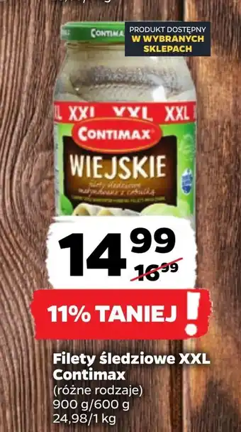 Netto Filety śledziowe Contimax oferta