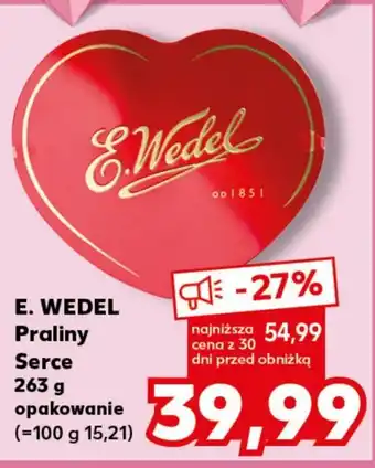 Kaufland Praliny E. Wedel oferta