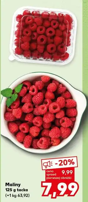 Kaufland Maliny 125 g oferta