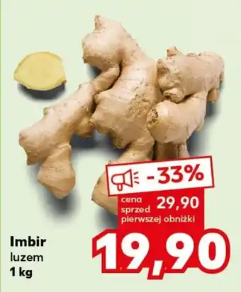 Kaufland Imbir 1 kg oferta
