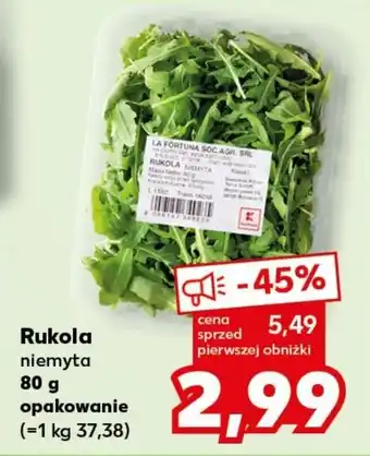 Kaufland Rukola 80 g oferta