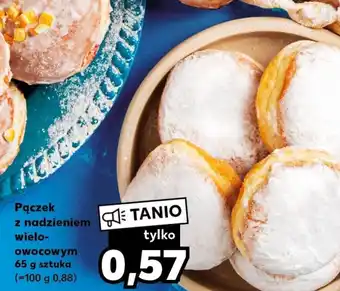 Kaufland Pączek z nadzieniem wieloowocowym 65 g oferta