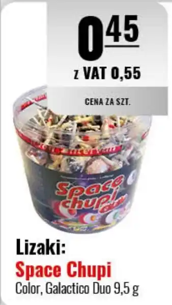 Eurocash Lizaki: Space Chupi 9,5 g oferta