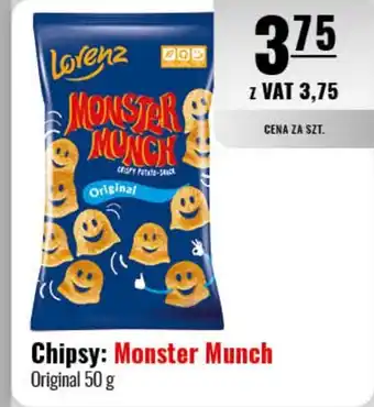 Eurocash Chipsy: Monster Munch 50 g oferta