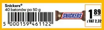 Eurocash Snickers 50 g oferta