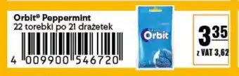 Eurocash Orbit Peppermint 21 drażetek oferta