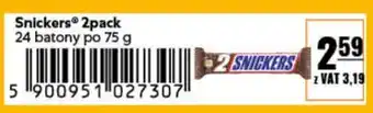 Eurocash Snickers 75 g oferta