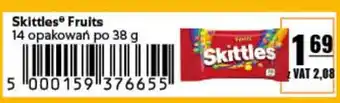 Eurocash Skittles Fruits 38 g oferta