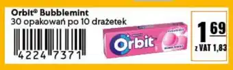 Eurocash Orbit Bubblemint 10 drażetek oferta