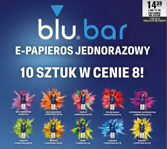 Blu bar E-PAPIEROS JEDNORAZOWY