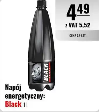 Eurocash Napój energetyczny: Black 1 l oferta