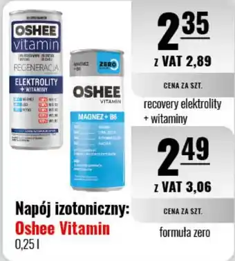 Eurocash Napój izotoniczny: Oshee Vitamin 0,25 l oferta
