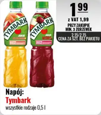 Eurocash Napój: Tymbark 0,5 l oferta