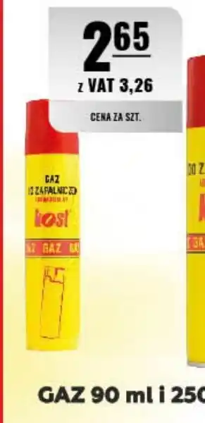 Eurocash GAZ 90 ml oferta