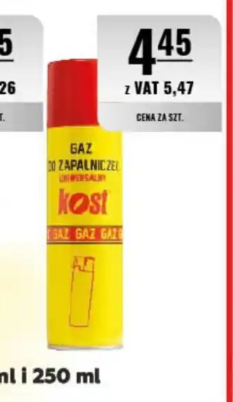 Eurocash GAZ 250 ml oferta