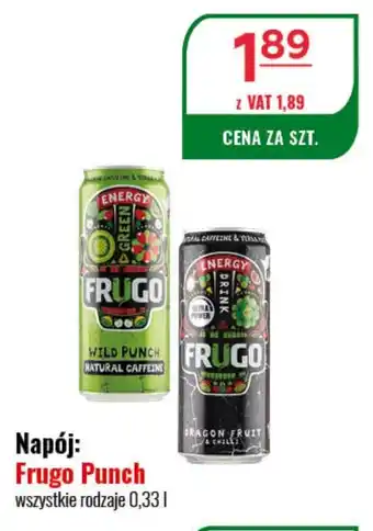 Eurocash Napój: Frugo Punch 0,33 l oferta