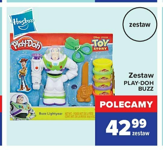 Carrefour Zestaw buzz lightyear toy story 1 SZT oferta