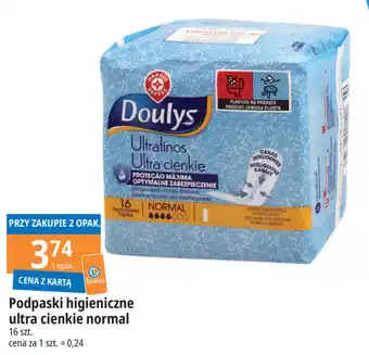 E.Leclerc Podpaski higieniczne ultra cienkie normal 16 szt. oferta