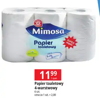 E.Leclerc Papier toaletowy 4-warstwowy 6 szt. oferta